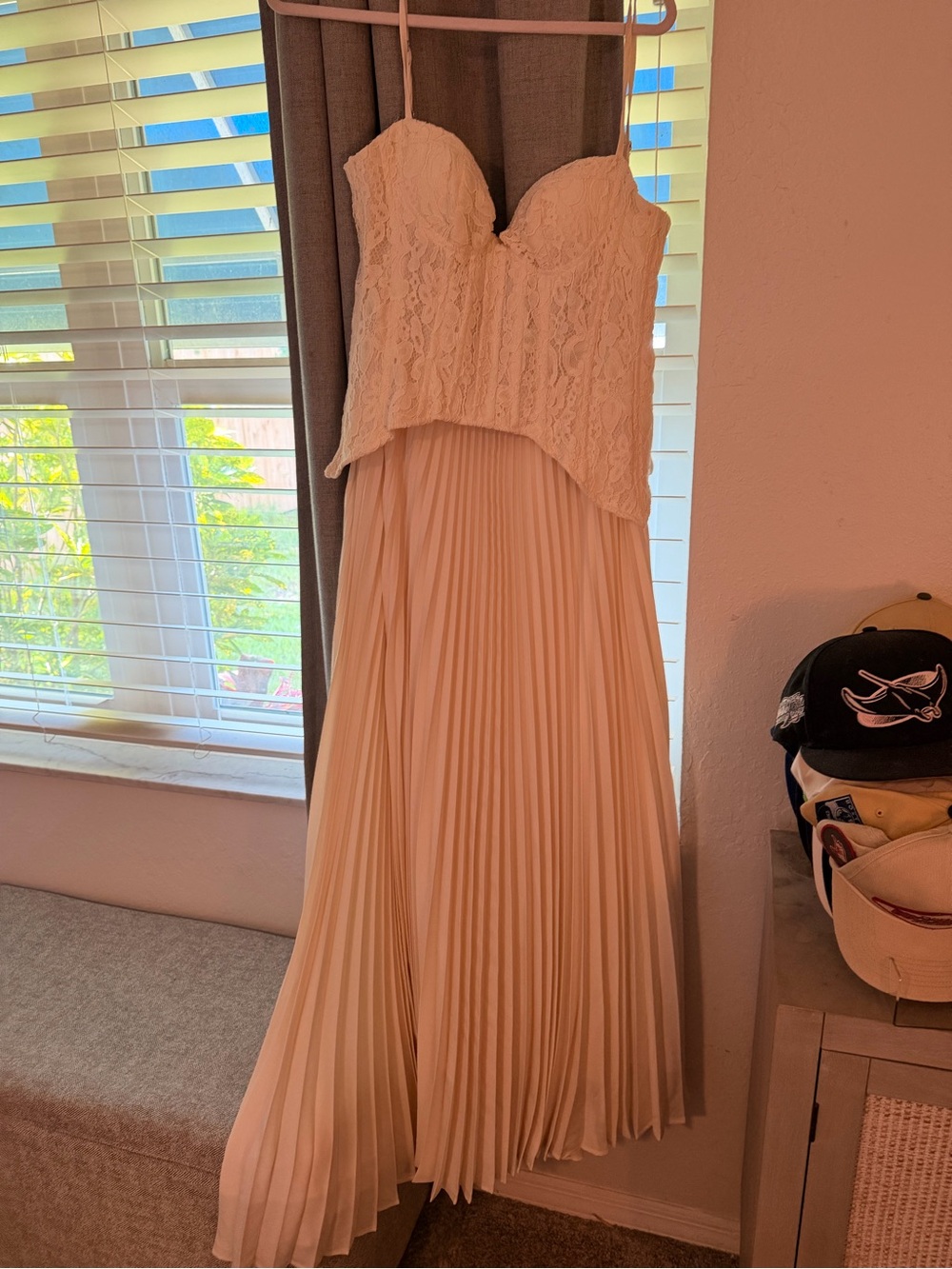 Cream Daniella Fashion Nova dress